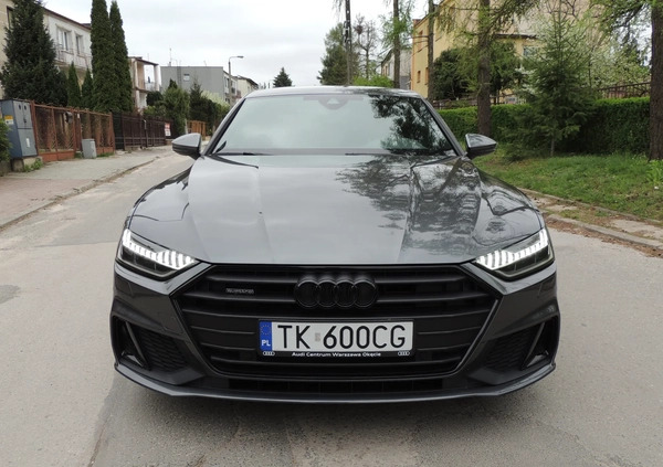 Audi A7 cena 276750 przebieg: 20000, rok produkcji 2022 z Kielce małe 407